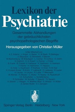 Cover Lexikon der Psychiatrie (eBook, PDF)