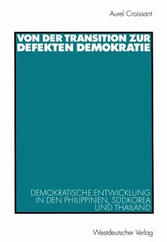 Von der Transition zur defekten Demokratie (eBook, PDF) - Croissant, Aurel