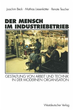 Der Mensch im Industriebetrieb (eBook, PDF)