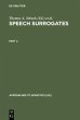 Speech Surrogates. Part 2 (eBook, PDF) - Bild 1