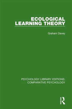 Ecological Learning Theory (eBook, PDF) - Davey, Graham