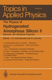 The Physics of Hydrogenated Amorphous Silicon II (eBook, PDF)