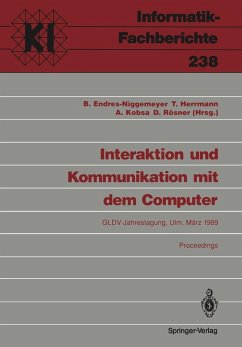 Cover Interaktion und Kommunikation mit dem Computer (eBook, PDF)