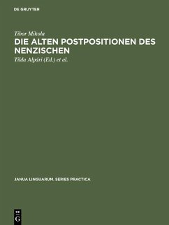 Cover Die alten Postpositionen des Nenzischen (eBook, PDF)