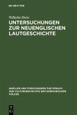 Untersuchungen zur neuenglischen Lautgeschichte (eBook, PDF)