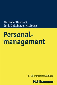 Personalmanagement (eBook, PDF) - Haubrock, Alexander; Öhlschlegel-Haubrock, Sonja