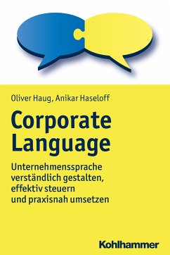 Corporate Language (eBook, PDF) - Haug, Oliver; Haseloff, Anikar