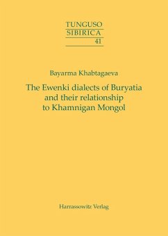 Cover The Ewenki dialects of Buryatia and their relationship to Khamnigan Mongol (eBook, PDF)
