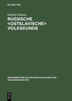 Cover Russische <ostslavische> Volkskunde (eBook, PDF)