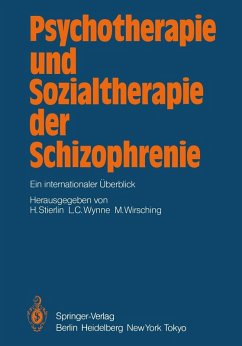 Cover Psychotherapie und Sozialtherapie der Schizophrenie (eBook, PDF)