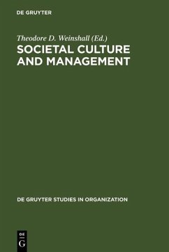 Cover Societal Culture and Management (eBook, PDF)