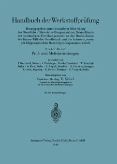 Prüf- und Meßeinrichtungen (eBook, PDF) - Siebel, Erich