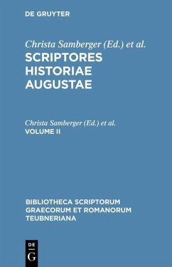 Cover Scriptores historiae Augustae (eBook, PDF)