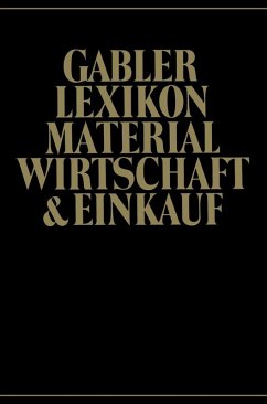 Gabler Lexikon Material Wirtschaft & Einkauf (eBook, PDF) - Hölzel, Klaus