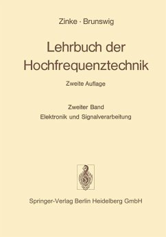 Lehrbuch der Hochfrequenztechnik (eBook, PDF) - Zinke, Otto; Brunswig, Heinrich