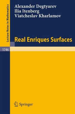 Real Enriques Surfaces (eBook, PDF) - Degtyarev, Alexander; Itenberg, Ilia; Kharlamov, Viatcheslav
