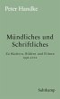 Mündliches und Schriftliches (eBook,... - Bild 1