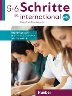 Schritte international Neu 5+6 B1/ Prüfungsheft Zertifikat Deutsch mit Audio-CD - Koll, Rotraut