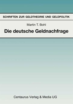 Cover Die deutsche Geldnachfrage (eBook, PDF)
