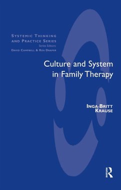 Cover Culture and System in Family Therapy (eBook, ePUB)