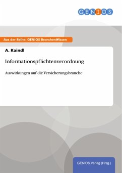 Cover Informationspflichtenverordnung (eBook, ePUB)