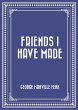 Friends I Have Made (eBook, ePUB) - Bild 1