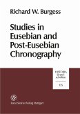 Studies in Eusebian and Post-Eusebian Chronography (eBook, PDF)