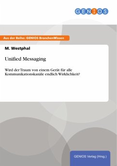 Unified Messaging (eBook, PDF) - Westphal, M.