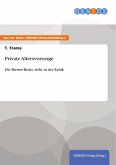 Private Altersvorsorge (eBook, PDF)