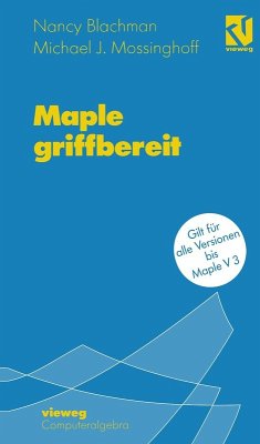 Maple griffbereit (eBook, PDF) - Blachman, Nancy; Mossinghoff, Michael J.