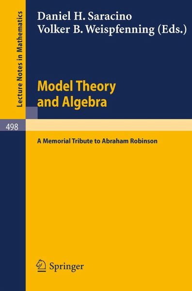 Model Theory and Algebra (eBook, PDF) Model Theory and Algebra (eBook, PDF)