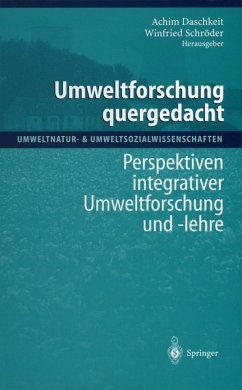 Umweltforschung quergedacht (eBook, PDF)