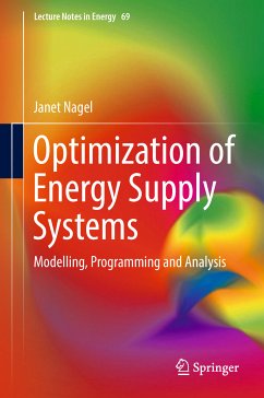 Optimization of Energy Supply Systems (eBook, PDF) - Nagel, Janet