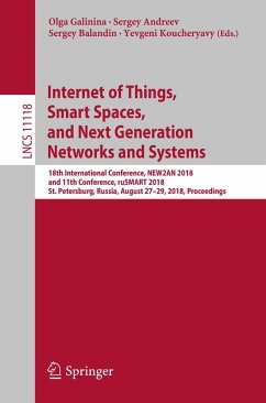 Internet of Things, Smart Spaces, and Next Generation Networks and Systems (eBook, PDF)