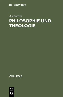 Cover Philosophie und Theologie (eBook, PDF)