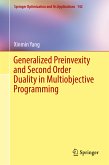 Generalized Preinvexity and Second Order Duality in Multiobjective Programming (eBook, PDF)