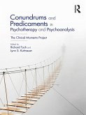 Conundrums and Predicaments in Psychotherapy and Psychoanalysis (eBook, PDF)