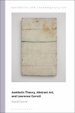 Aesthetic Theory, Abstract Art, and Lawrence Carroll (eBook, PDF)