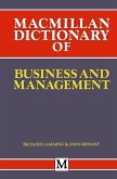 Macmillan Dictionary of Business and Management (eBook, PDF)