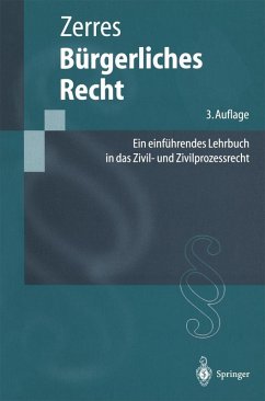 Bürgerliches Recht (eBook, PDF) - Zerres, Thomas