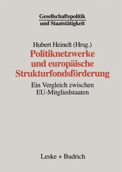 Cover Politiknetzwerke und europäische Strukturfondsförderung (eBook, PDF)
