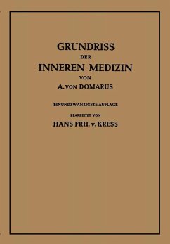 Grundriß der inneren Medizin (eBook, PDF) - Domarus, Alexander Von