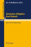 Séminaire d'Algèbre Paul Dubreil (eBook, PDF)