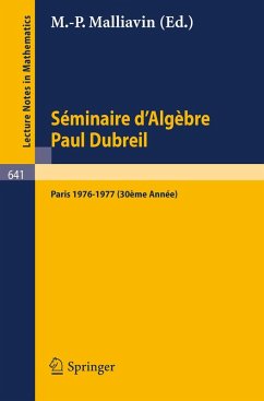 Cover Séminaire d'Algèbre Paul Dubreil (eBook, PDF)