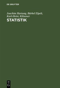 Statistik (eBook, PDF) - Hartung, Joachim; Elpelt, Bärbel; Klösener, Karl-Heinz