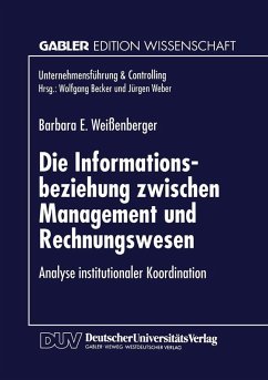 Die Informationsbeziehung zwischen Management und Rechnungswesen (eBook, PDF)