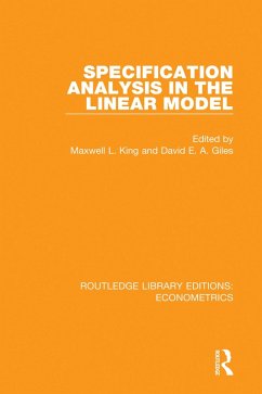Cover Specification Analysis in the Linear Model (eBook, ePUB)