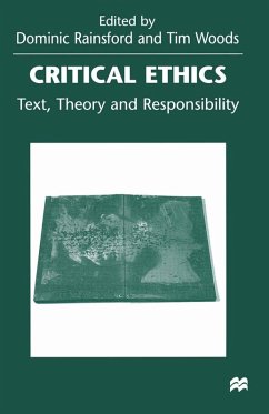 Critical Ethics (eBook, PDF) Critical Ethics (eBook, PDF)