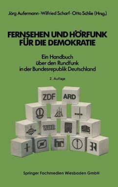 Cover Fernsehen und Hörfunk für die Demokratie (eBook, PDF)