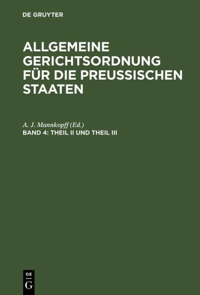 Theil II und Theil III (eBook, PDF) Theil II und Theil III (eBook, PDF)